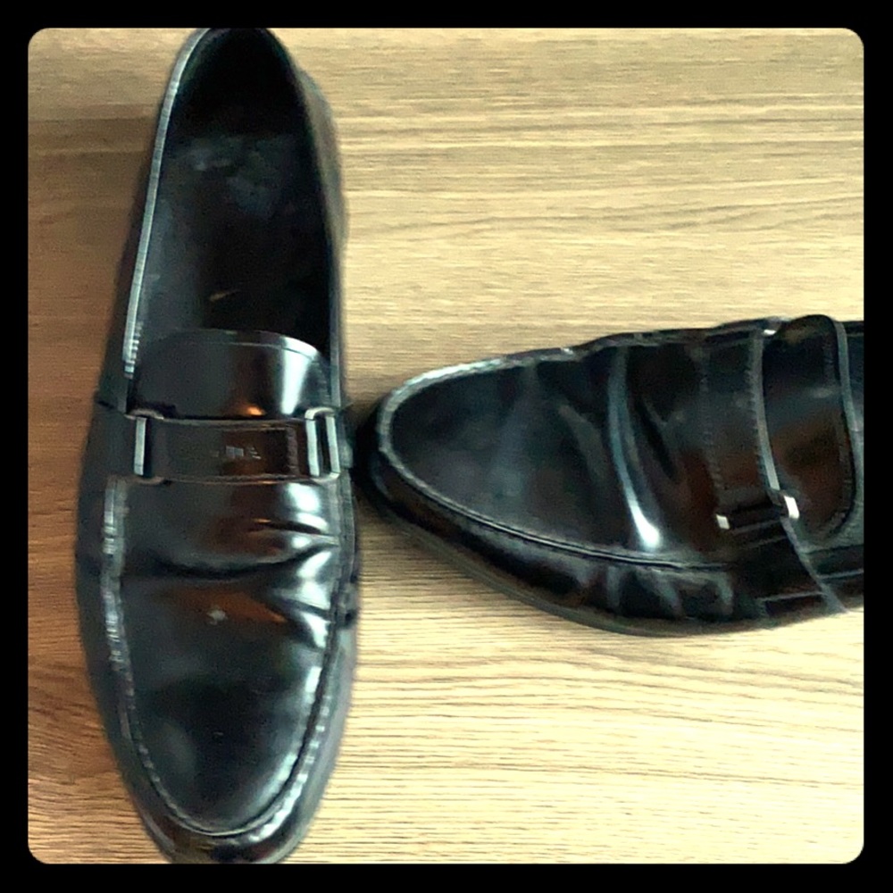 Prada patent leather loafers size 10.5